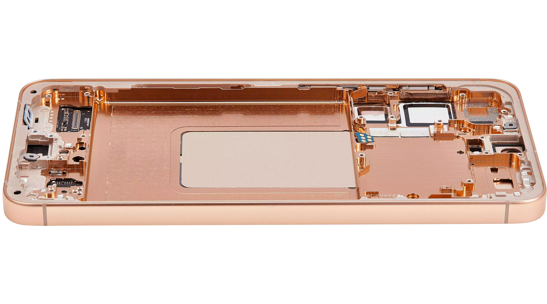 OLED Assembly With Frame Compatible For Samsung Galaxy S24 Plus 5G (US & International Version) (Refurbished) (Sandstone Orange)