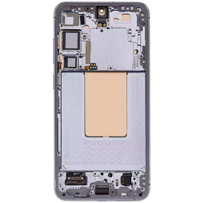 OLED Assembly With Frame Compatible For Samsung Galaxy S24 Plus 5G (US & International Version) (Refurbished) (Sapphire Blue)