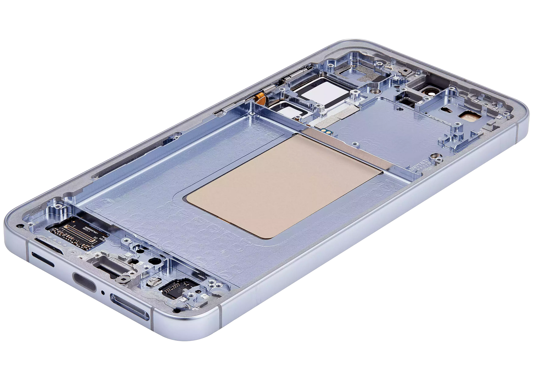 OLED Assembly With Frame Compatible For Samsung Galaxy S24 Plus 5G (US & International Version) (Refurbished) (Sapphire Blue)