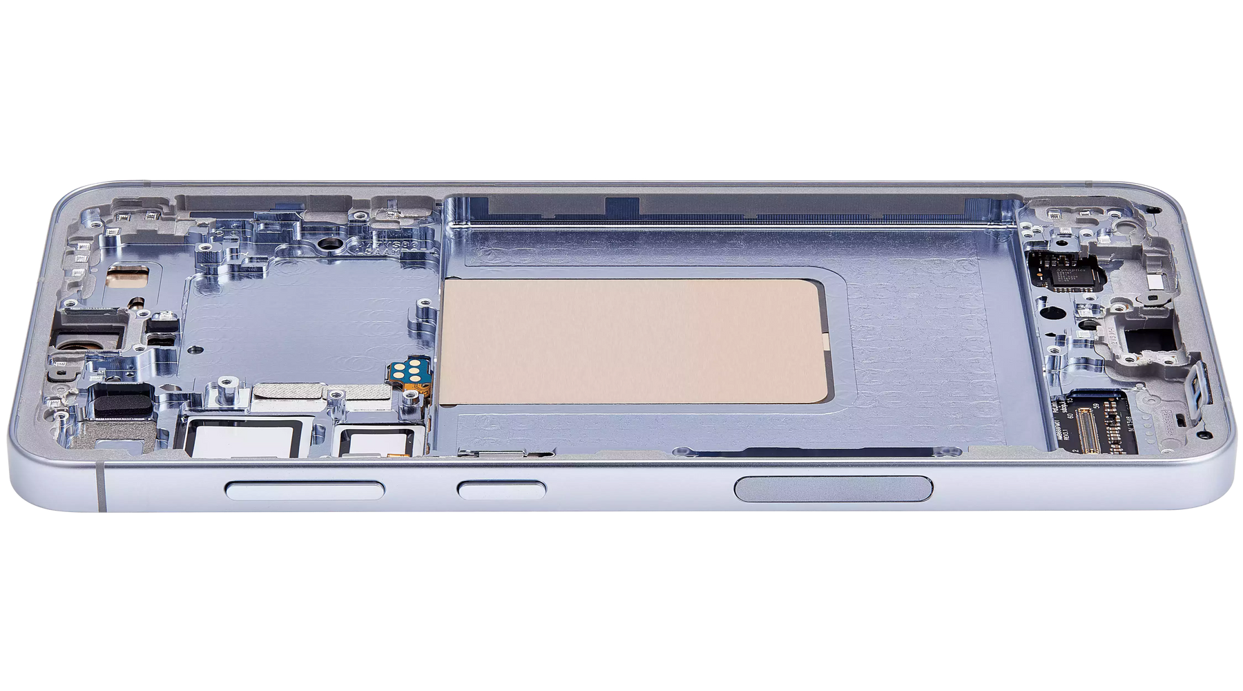 OLED Assembly With Frame Compatible For Samsung Galaxy S24 Plus 5G (US & International Version) (Refurbished) (Sapphire Blue)