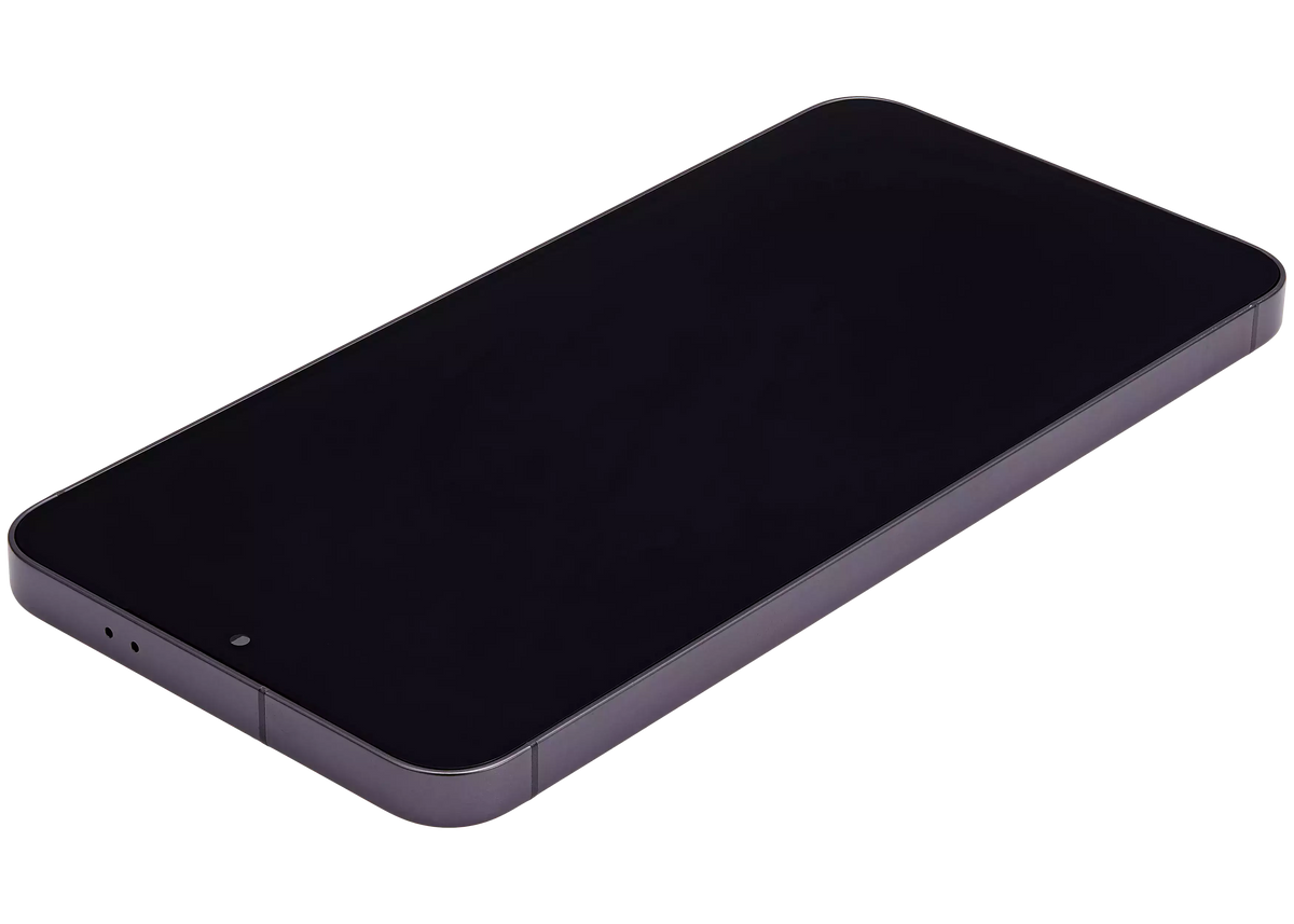 OLED Assembly With Frame Compatible For Samsung Galaxy S24 Plus 5G (US & International Version) (Refurbished) (Onyx Black)