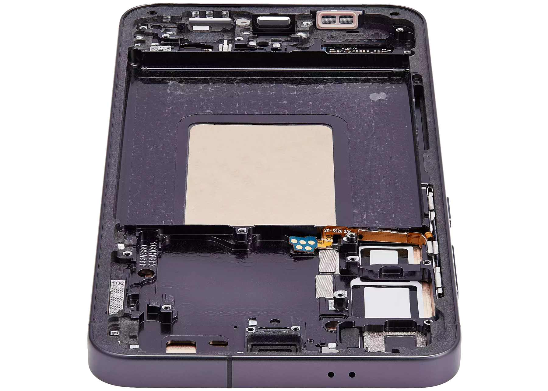 OLED Assembly With Frame Compatible For Samsung Galaxy S24 Plus 5G (US & International Version) (Refurbished) (Onyx Black)