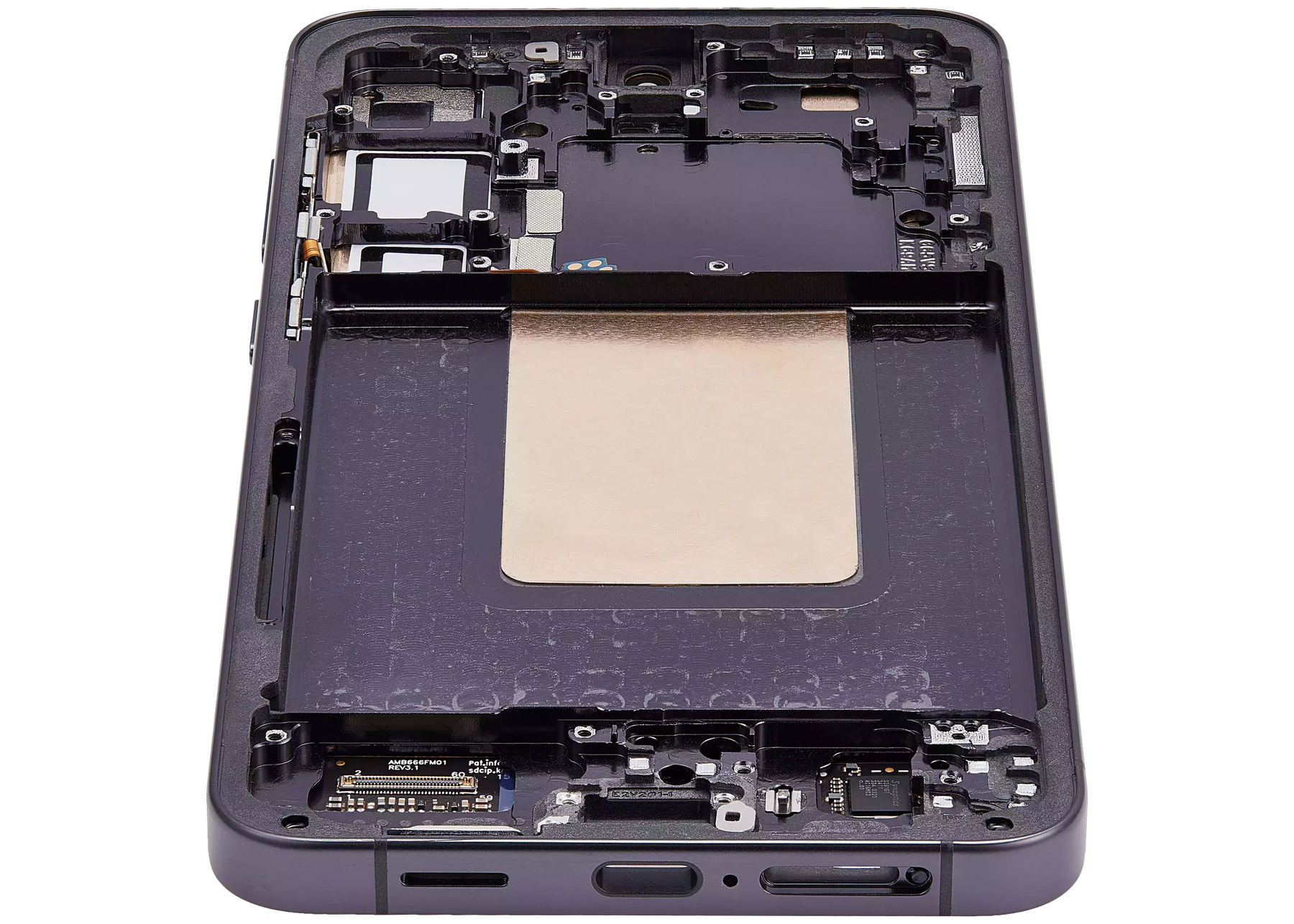 OLED Assembly With Frame Compatible For Samsung Galaxy S24 Plus 5G (US & International Version) (Refurbished) (Onyx Black)