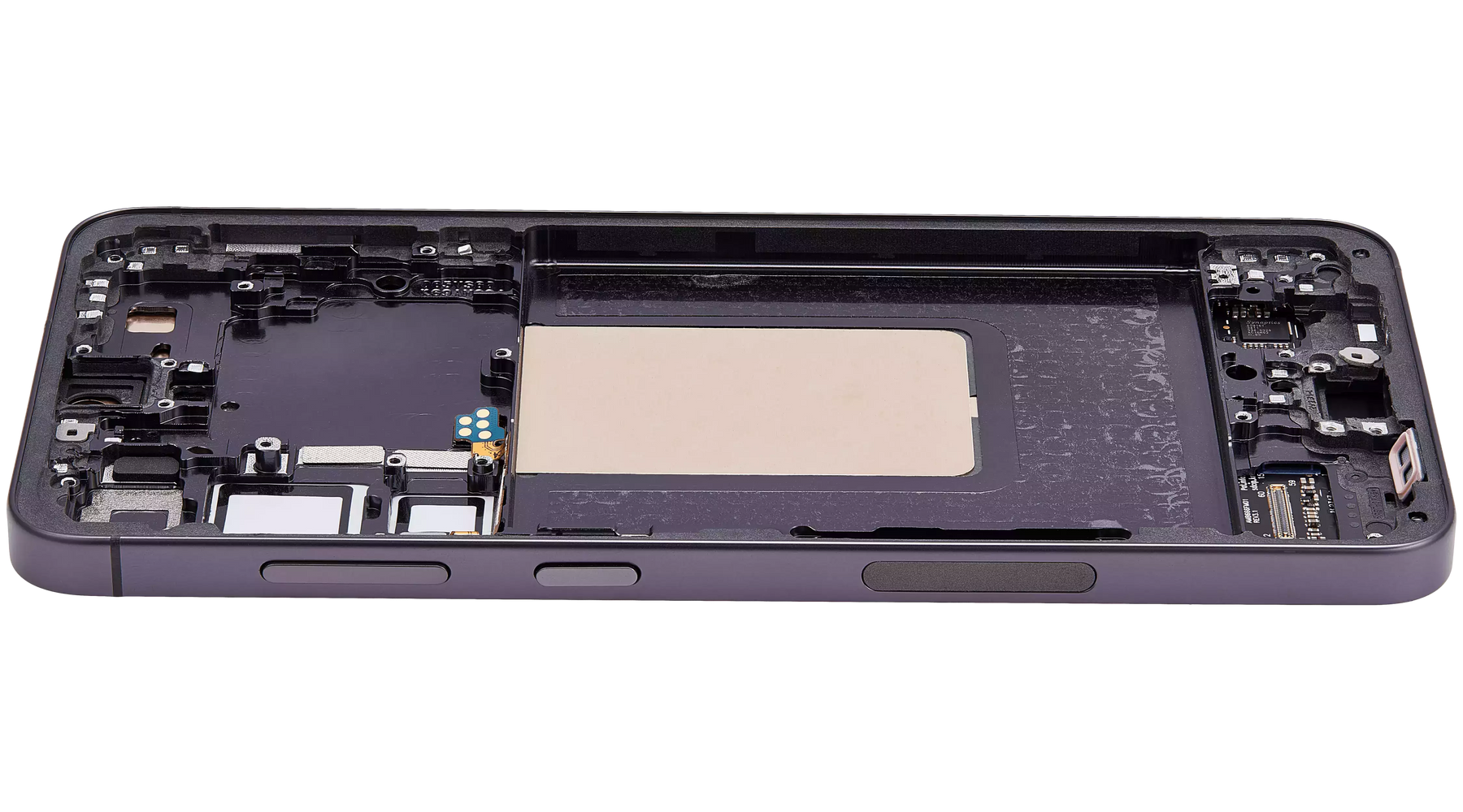 OLED Assembly With Frame Compatible For Samsung Galaxy S24 Plus 5G (US & International Version) (Refurbished) (Onyx Black)