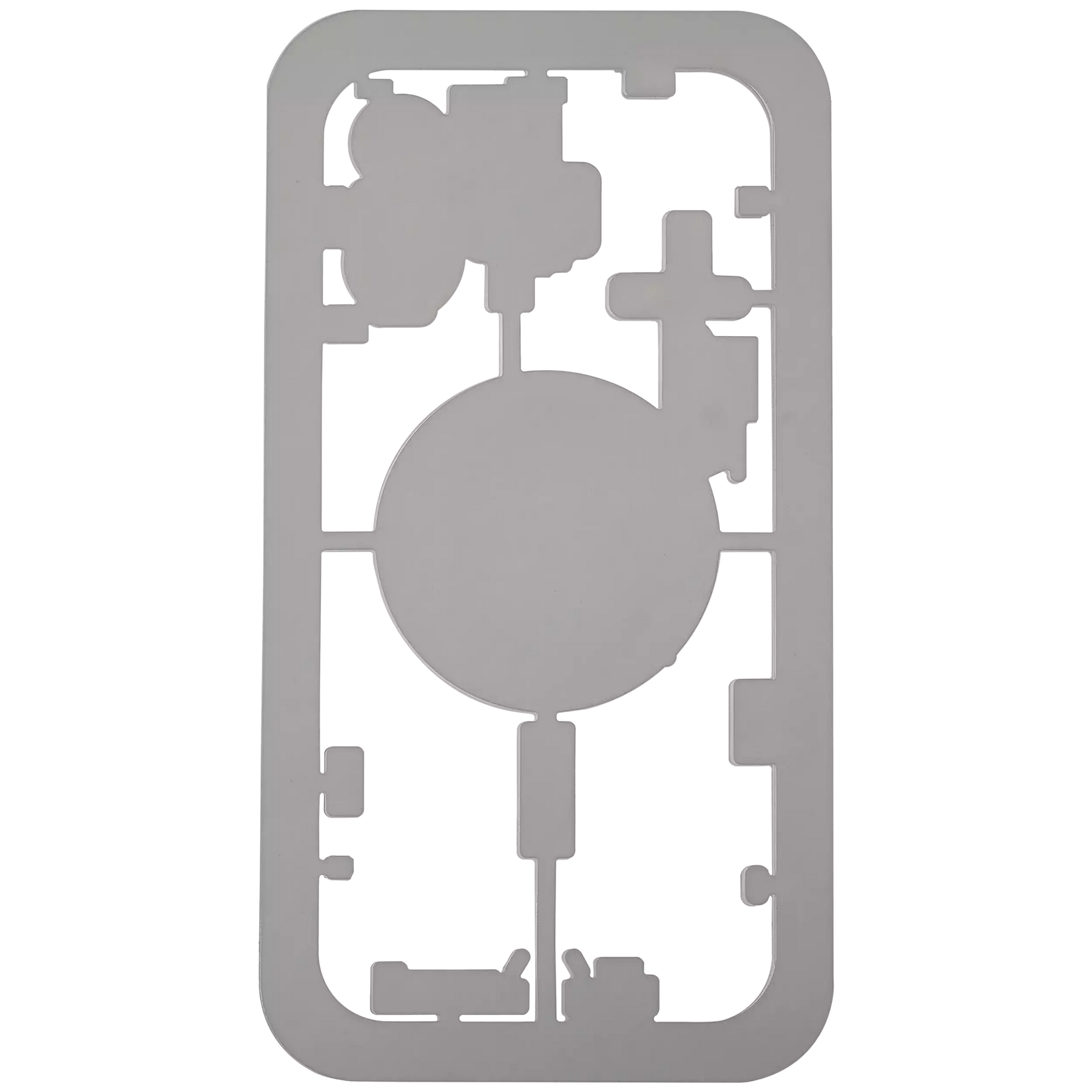 Laser Machine Protection Mold Compatible For iPhone 15 Pro Max (M-Triangel)