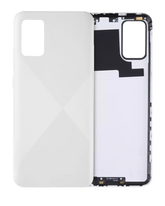 Back Cover Glass Compatible For Samsung Galaxy A02S (A025 / 2020) (Service Pack) (White)