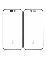 Frame Only Compatible For iPhone 15 Pro (10 Pack) (OCA Master)