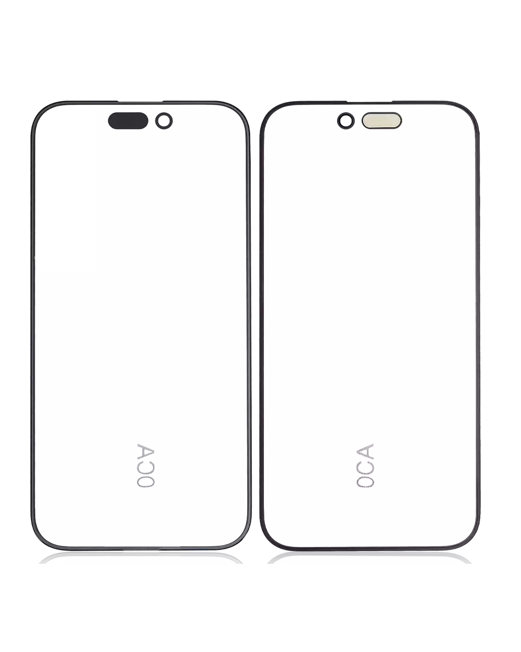 Frame Only Compatible For iPhone 15 Pro (10 Pack) (OCA Master)