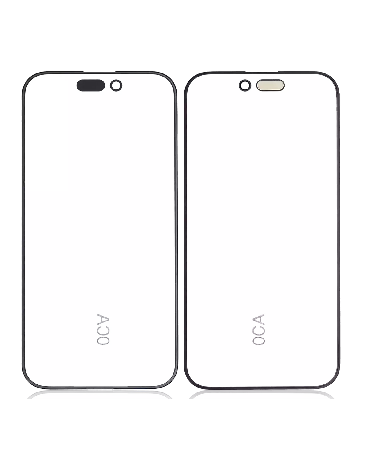 Frame Only Compatible For iPhone 15 Pro (5 Pack) (OCA Masterr)