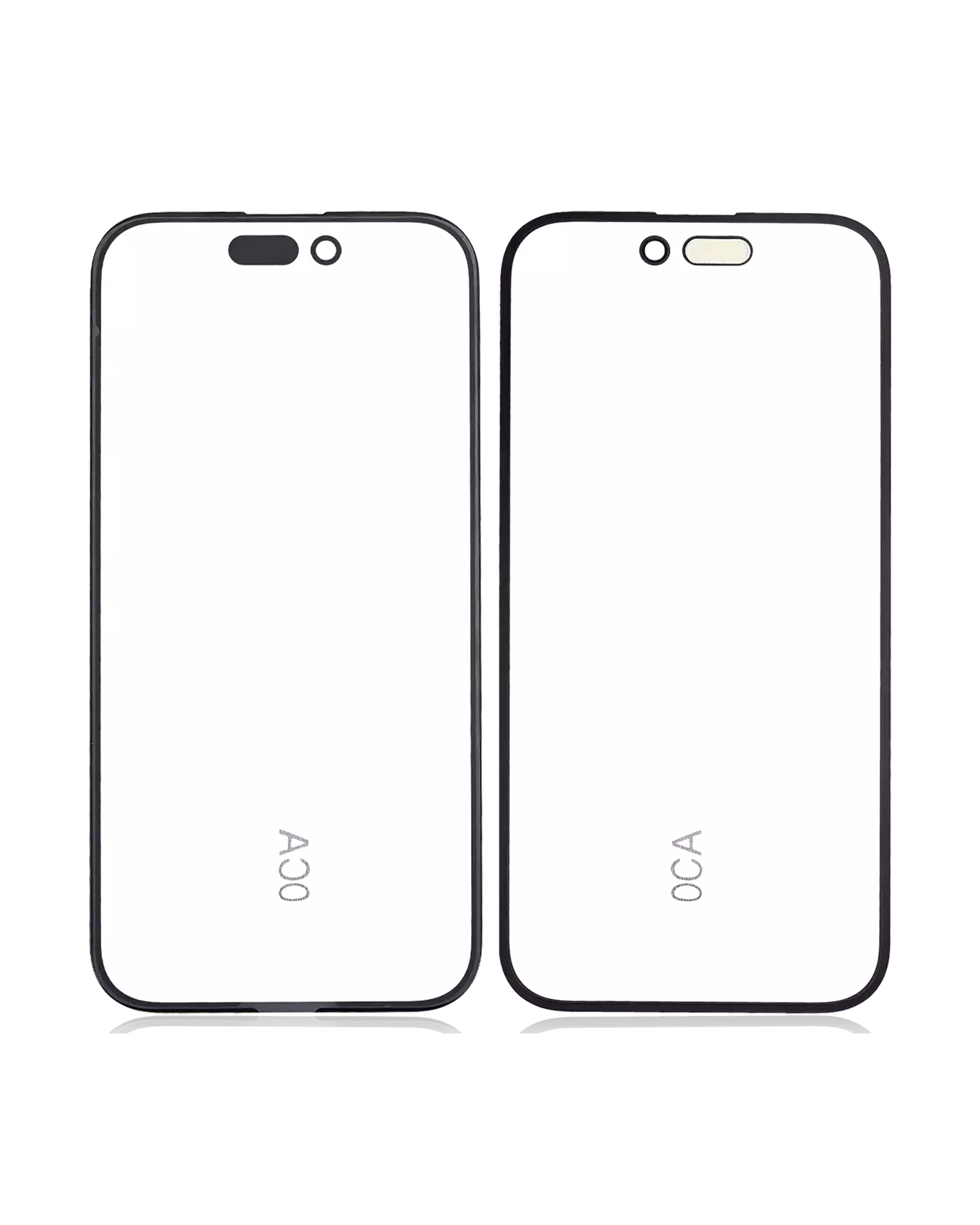 Frame only compatible For iPhone 15 (10 Pack) (OCA Master)