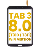Digitizer Compatible For Samsung Galaxy Tab 3 8.0" (T310 / T311) (WiFi Version) (Black)
