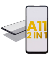 2 in 1 Front Glass With OCA Compatible For Samsung Galaxy A11 (US Version) (A115 / 2020)