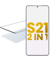 Replacement 2 in 1 Front Glass With OCA Pre-Installed Compatible For Samsung Galaxy S21