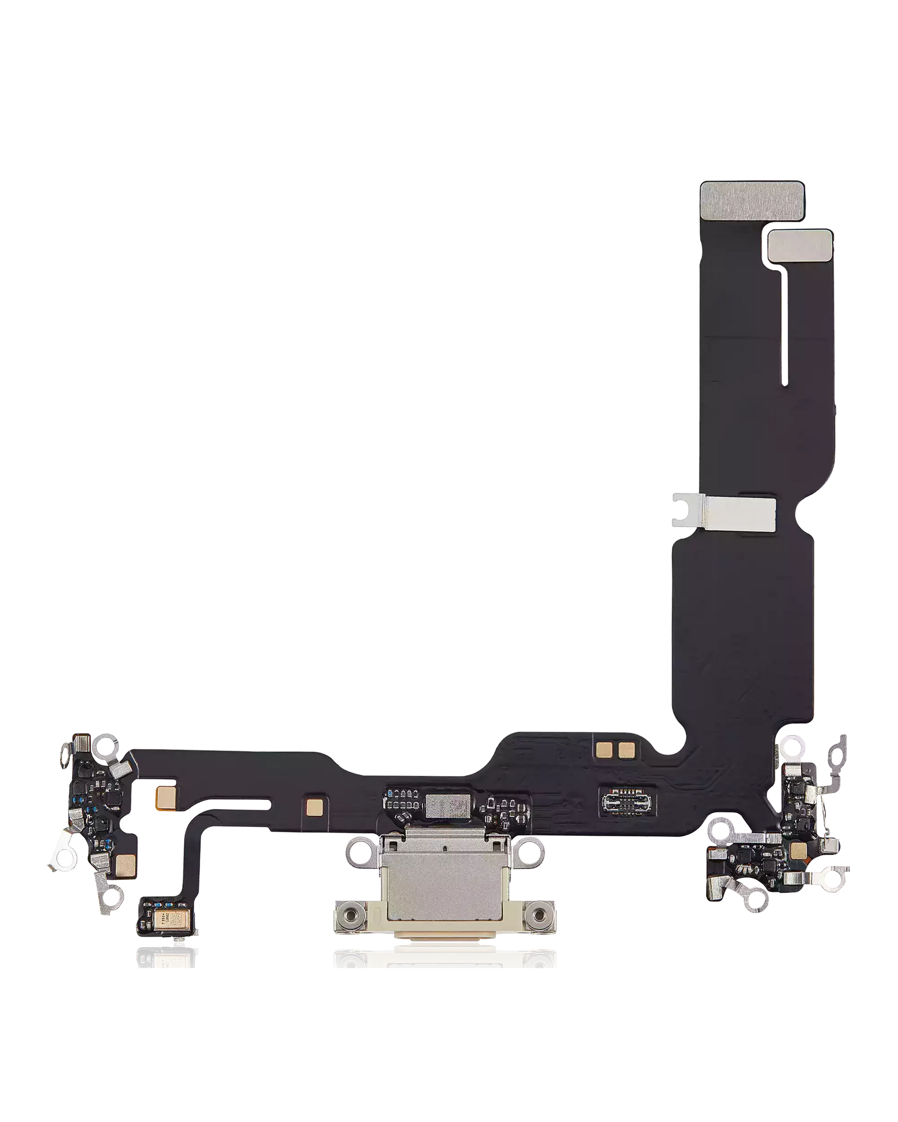 Charging Port Flex Cable Compatible For iPhone 15 Plus (Aftermarket Plus) (Yellow)