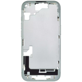 Mid-Frame Housing With Power And Volume Button Compatible For iPhone 15 (International Version) (Used OEM Pull: Grade A) (Green)