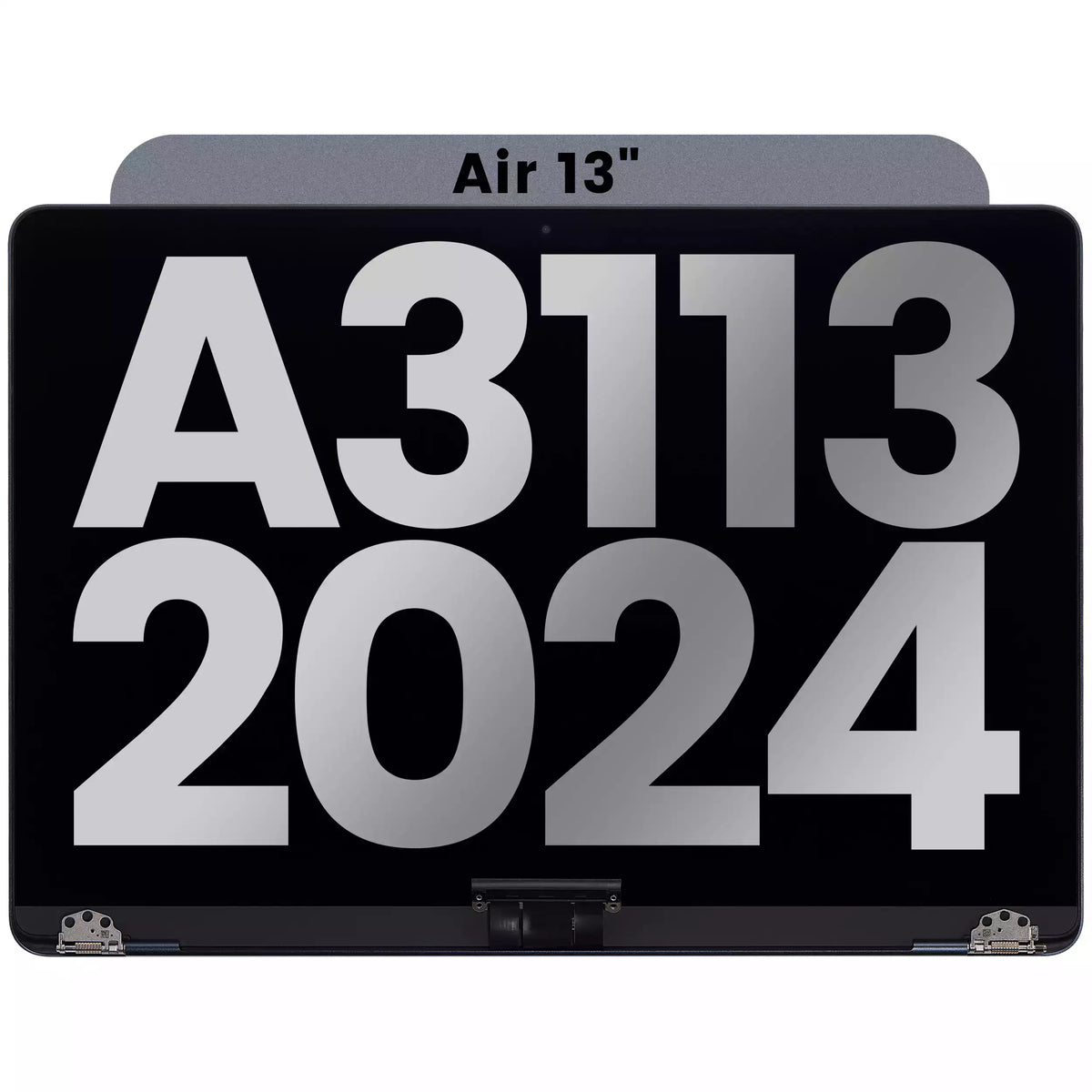 Complete LCD Display Assembly Compatible For MacBook Air 13" (A3113 / 2024) (Used OEM Pull: Grade A) (Midnight)