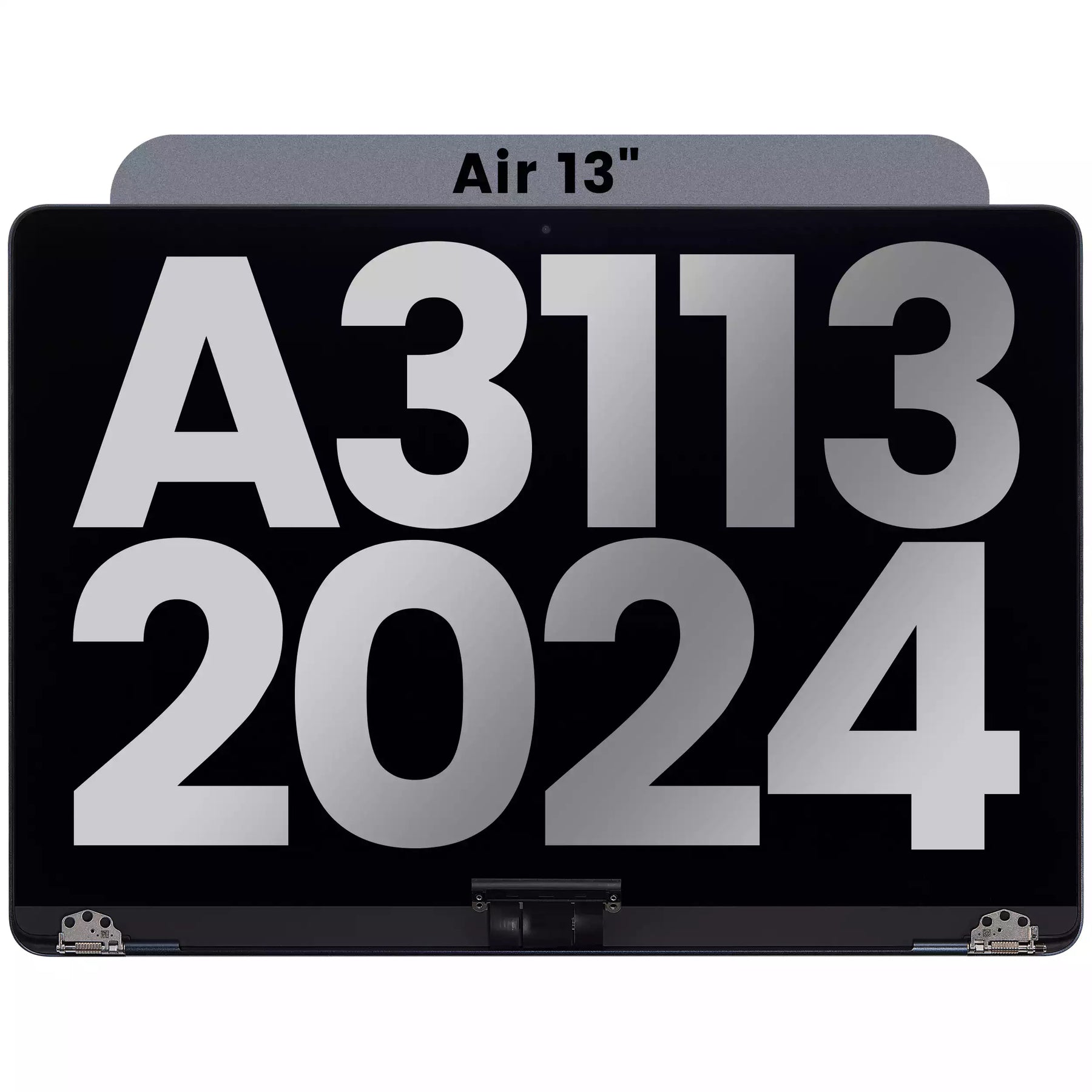 Complete LCD Display Assembly Compatible For MacBook Air 13" (A3113 / 2024) (Used OEM Pull: Grade A) (Midnight)
