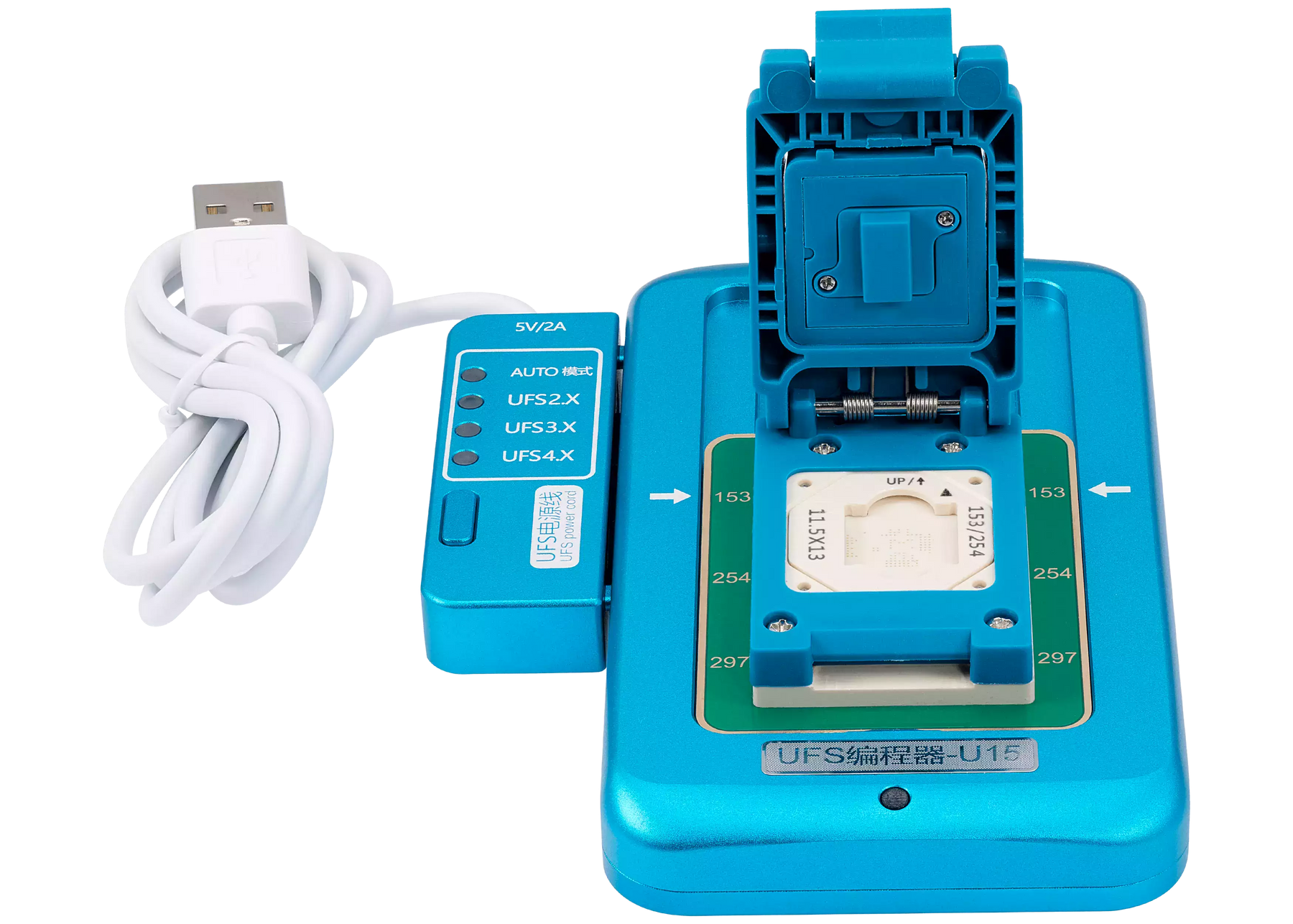 Nand Read / Write U15 UFS Programmer For Android (JCID BGA153/ BGA 254 / BGA 297)