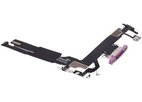 Charging Port Flex Cable Compatible For iPhone 16 (Premium) (Pink)