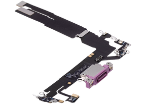 Charging Port Flex Cable Compatible For iPhone 16 (Premium) (Pink)