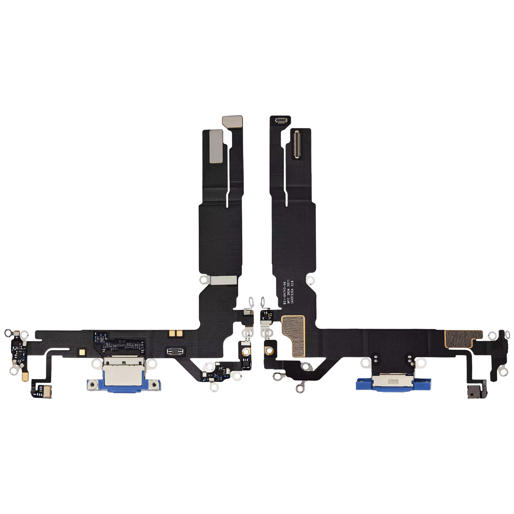 Charging Port Flex Cable Compatible For iPhone 16 (Premium) (Ultramarine)