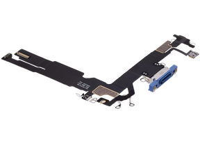 Charging Port Flex Cable Compatible For iPhone 16 (Premium) (Ultramarine)