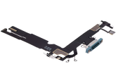 Charging Port Flex Cable Compatible For iPhone 16 (Premium) (Teal)