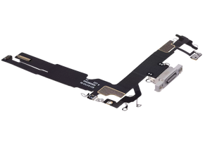 Charging Port Flex Cable Compatible For iPhone 16 (Premium) (White)
