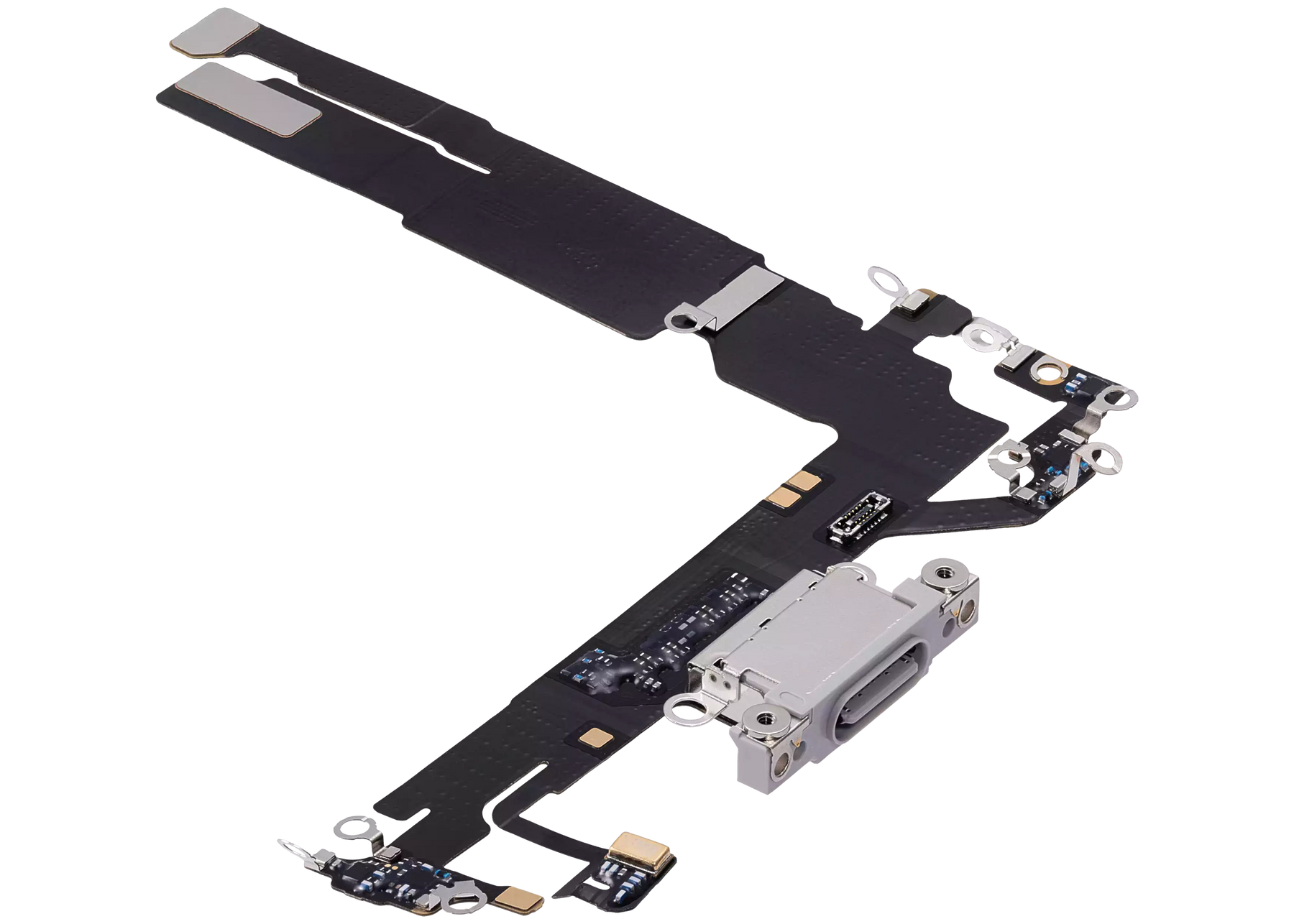 Charging Port Flex Cable Compatible For iPhone 16 (Premium) (White)
