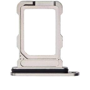 Dual Sim Card Tray Compatible For iPhone 16 Pro / 16 Pro Max (Natural Titanium)