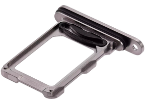 Dual Sim Card Tray Compatible For iPhone 16 Pro / 16 Pro Max (Natural Titanium)