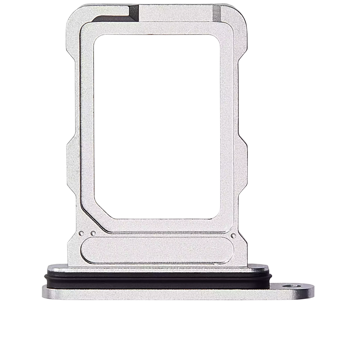 Dual Sim Card Tray Compatible For iPhone 16 Pro / 16 Pro Max (White Titanium)