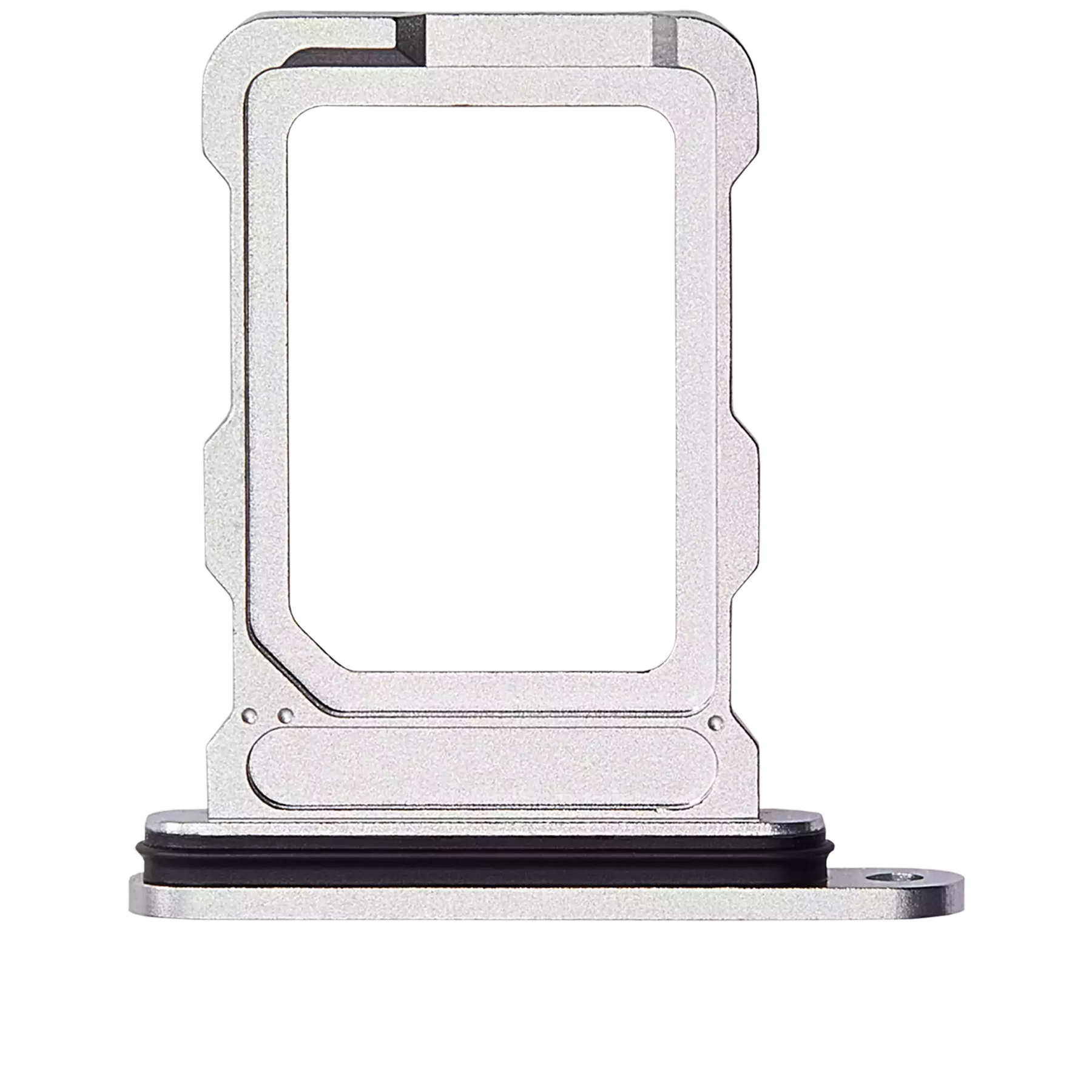 Dual Sim Card Tray Compatible For iPhone 16 Pro / 16 Pro Max (White Titanium)