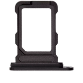 Dual Sim Card Tray Compatible For iPhone 16 Pro / 16 Pro Max (Black Titanium)