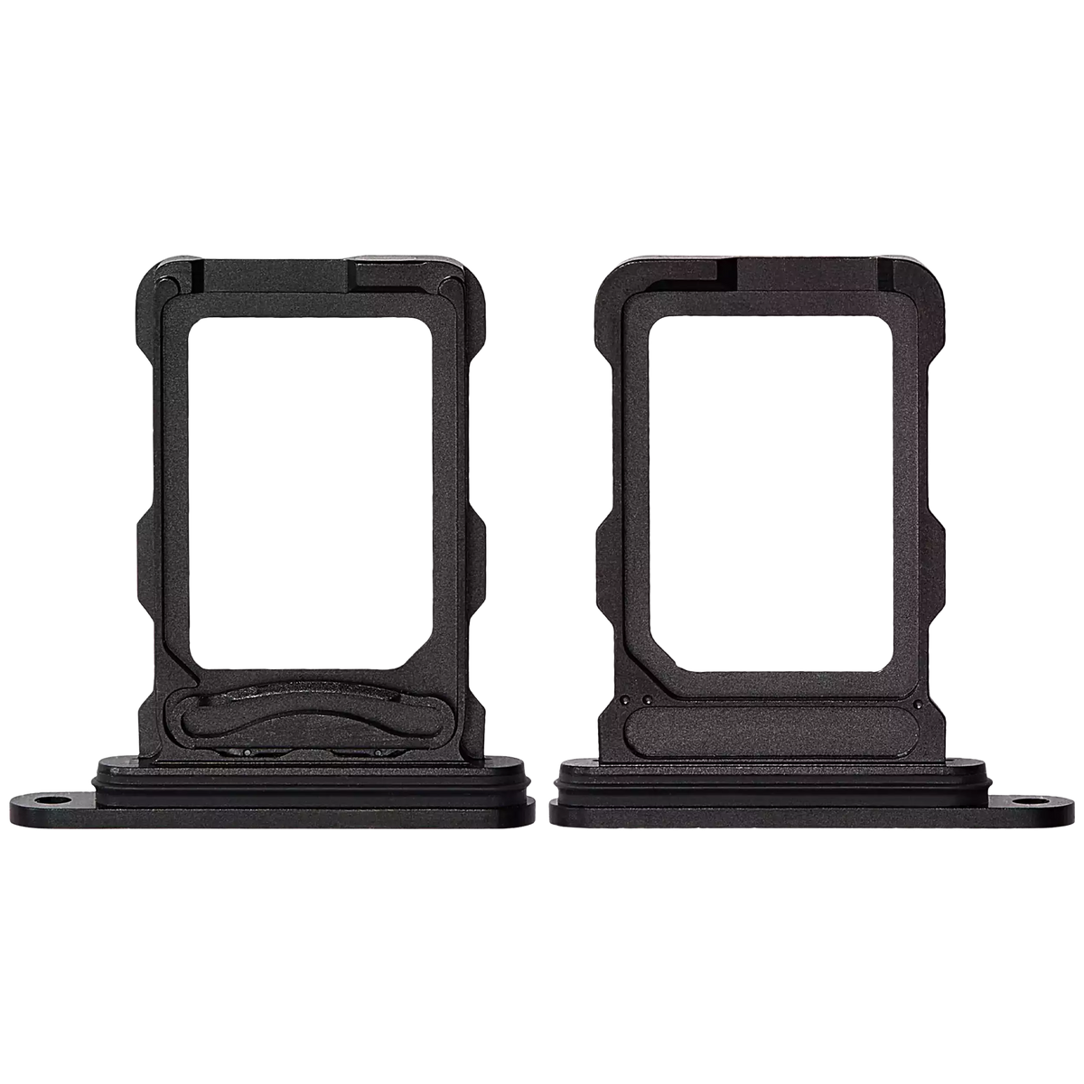 Dual Sim Card Tray Compatible For iPhone 16 Pro / 16 Pro Max (Black Titanium)