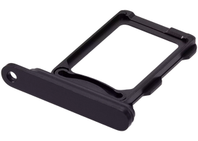 Dual Sim Card Tray Compatible For iPhone 16 Pro / 16 Pro Max (Black Titanium)