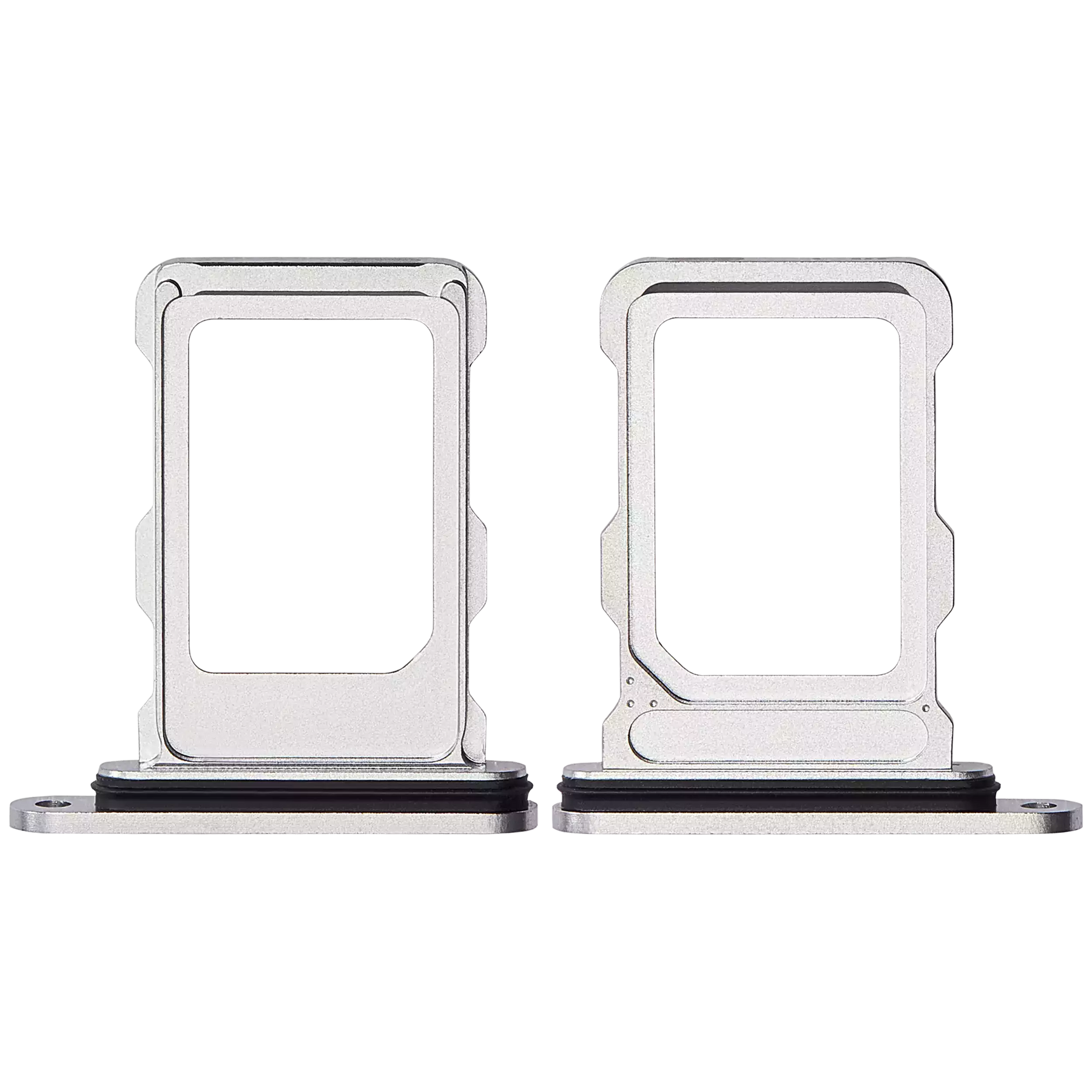 Single Sim Card Tray Compatible For iPhone 16 Pro / 16 Pro Max (White Titanium)