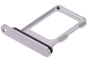 Single Sim Card Tray Compatible For iPhone 16 Pro / 16 Pro Max (White Titanium)