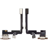 Charging Port Flex Cable Compatible For iPhone 16 Pro (Premium) (Desert Titanium)