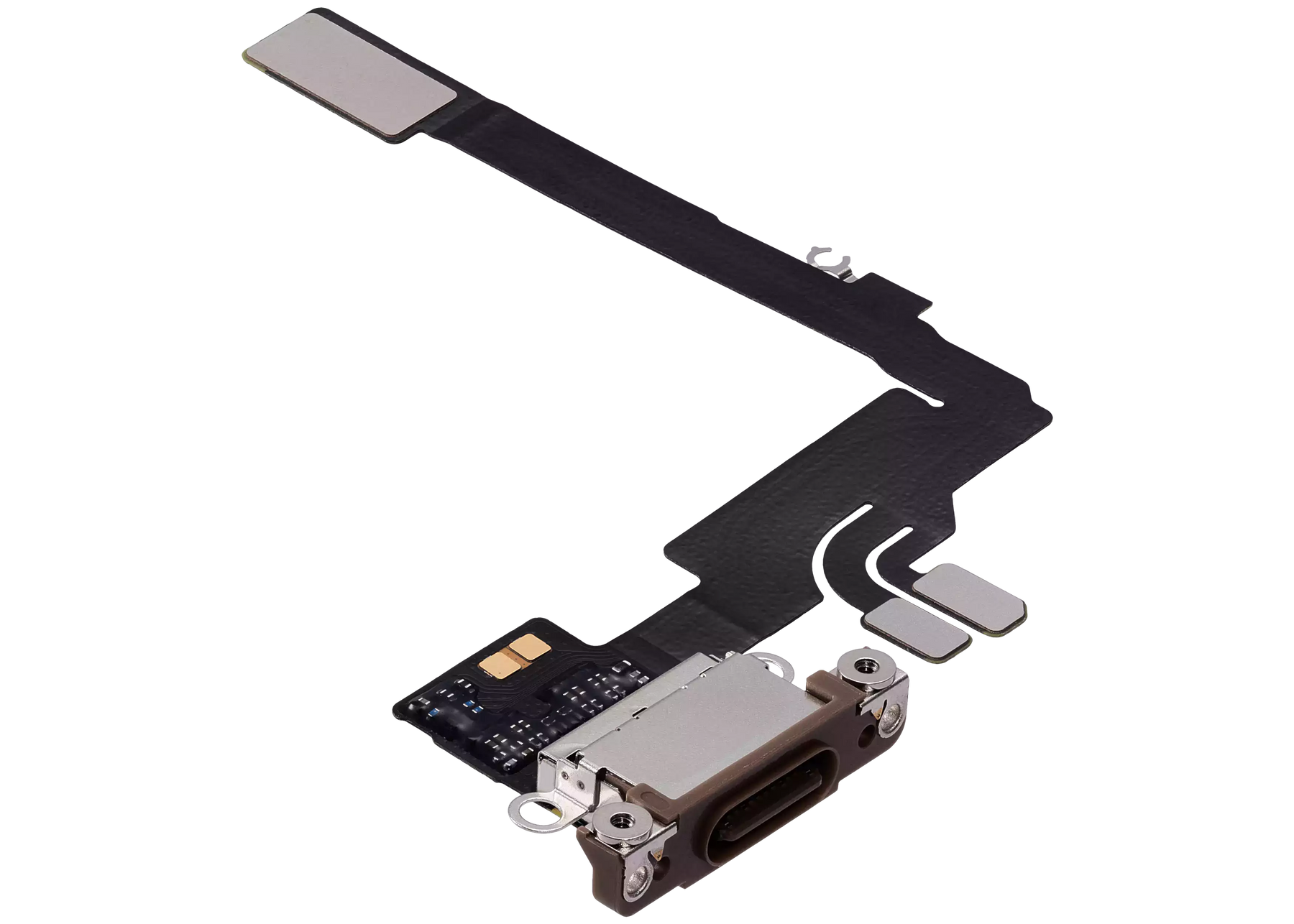Charging Port Flex Cable Compatible For iPhone 16 Pro (Premium) (Desert Titanium)