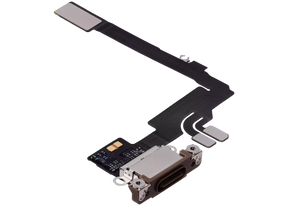 Charging Port Flex Cable Compatible For iPhone 16 Pro (Premium) (Desert Titanium)