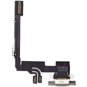 Charging Port Flex Cable Compatible For iPhone 16 Pro (Premium) (Natural Titanium)