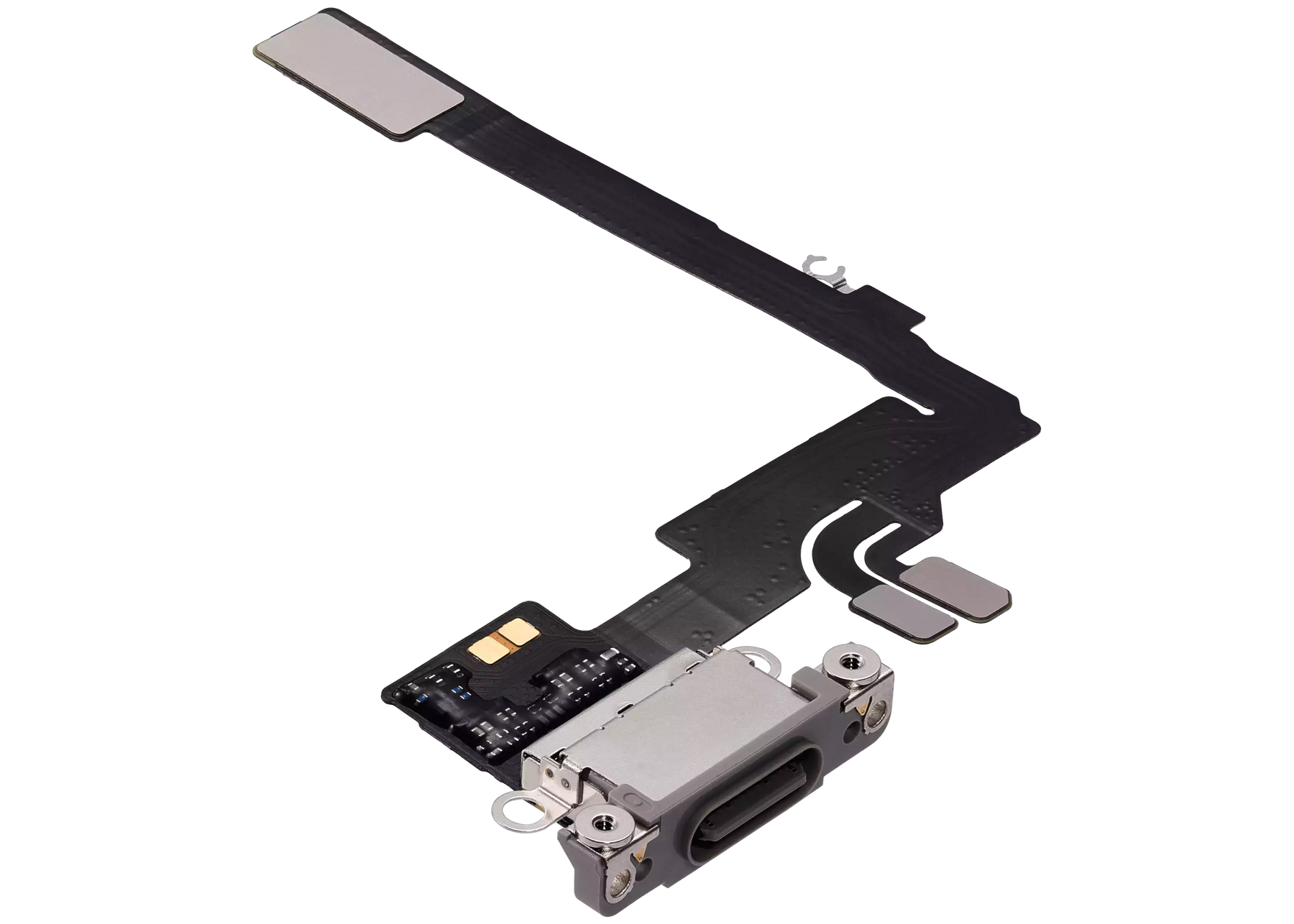 Charging Port Flex Cable Compatible For iPhone 16 Pro (Premium) (Natural Titanium)