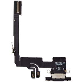 Charging Port Flex Cable Compatible For iPhone 16 Pro (Premium) (Black Titanium)