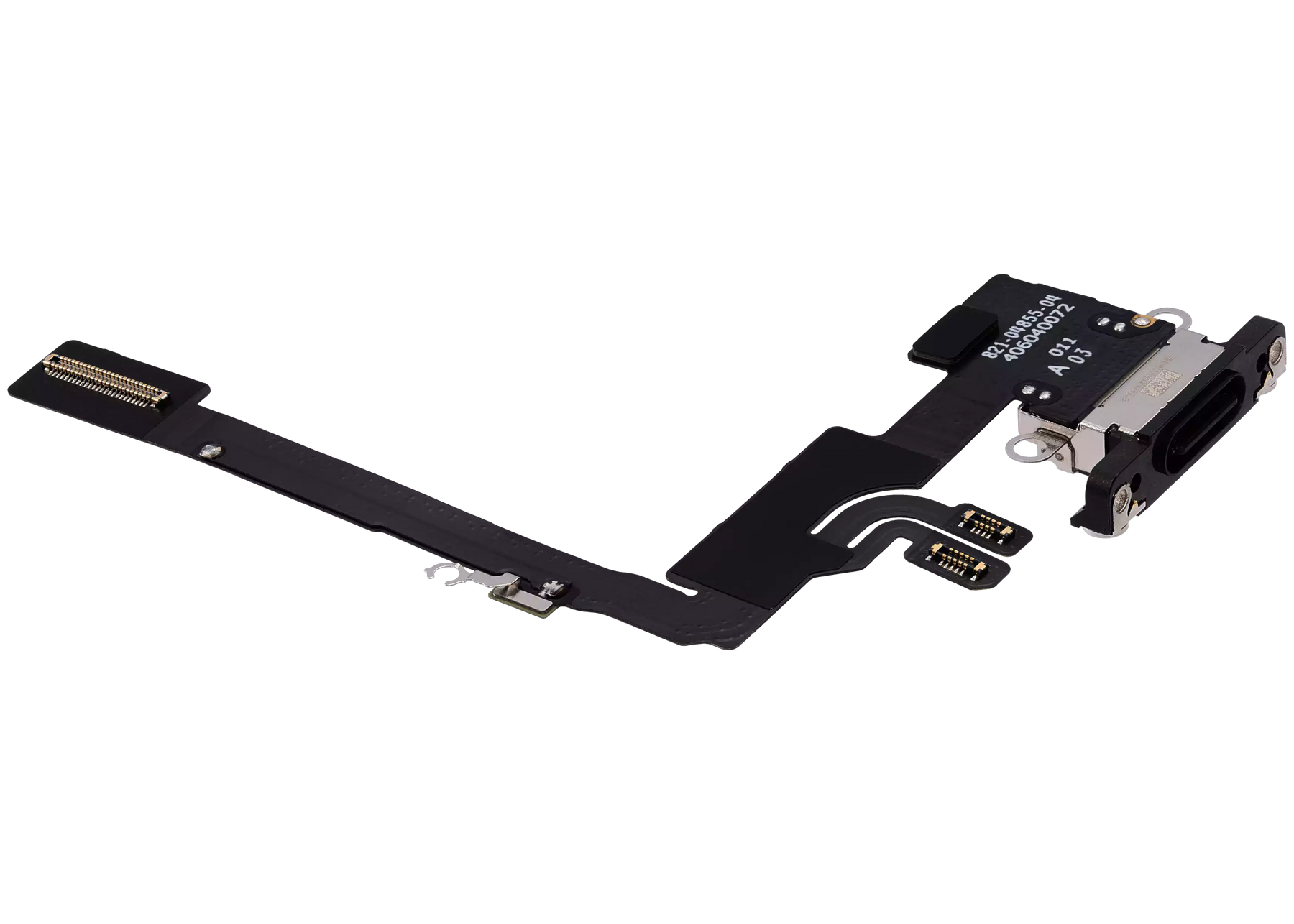 Charging Port Flex Cable Compatible For iPhone 16 Pro (Premium) (Black Titanium)