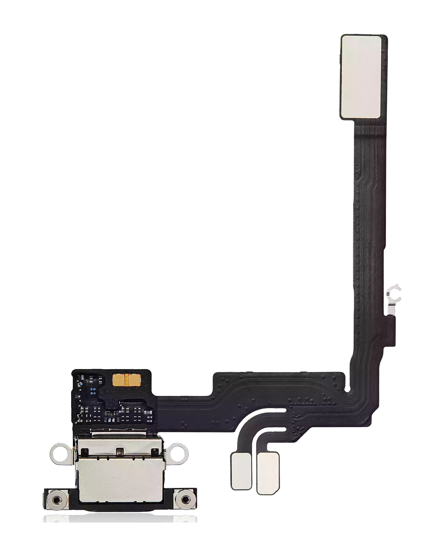 Charging Port Flex Cable Compatible For iPhone 16 Pro (Premium) (Black Titanium)