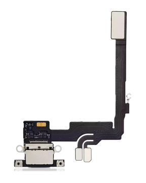 Charging Port Flex Cable Compatible For iPhone 16 Pro (Premium) (Black Titanium)