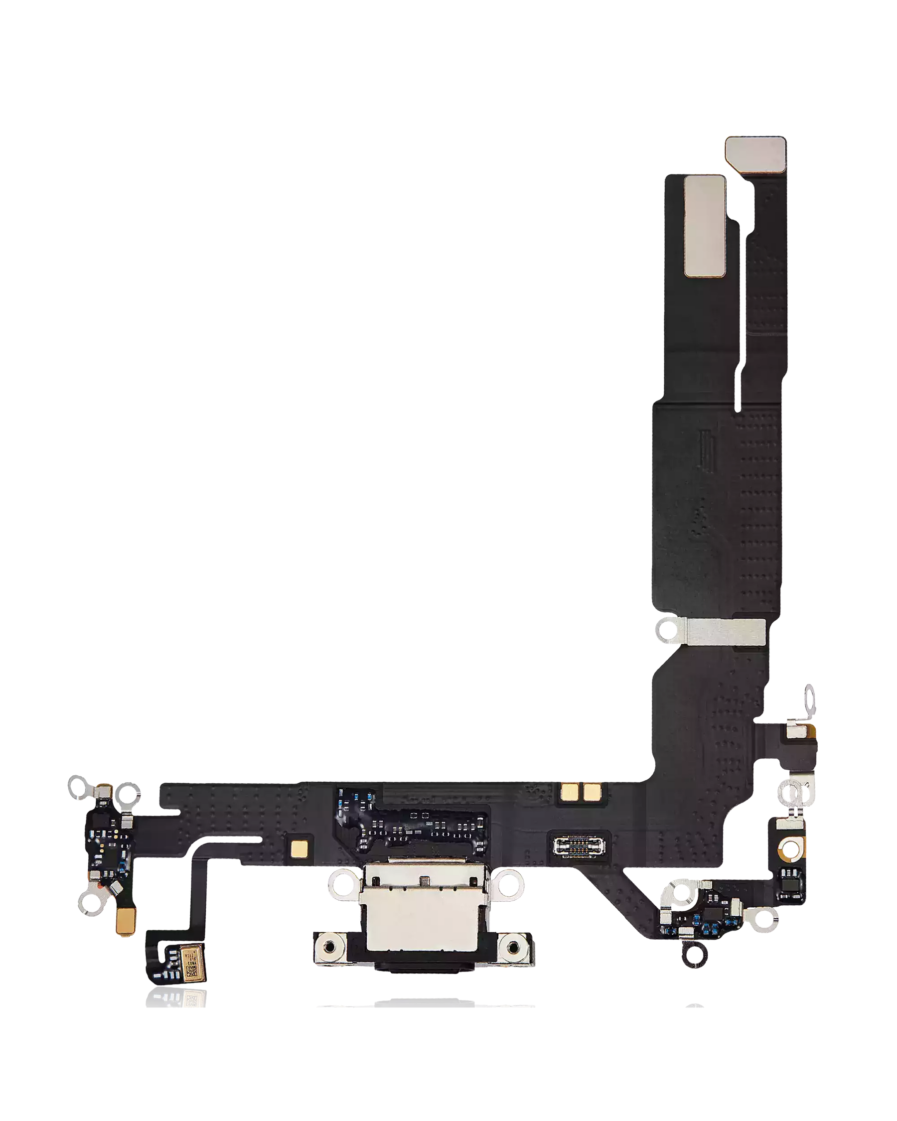 Charging Port Flex Cable Compatible For iPhone 16 (Premium) (Black)