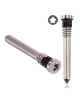 Bottom Screws Compatible For iPhone 16 / 16 Plus / 16 Pro / 16 Pro Max (Silver) (100 Pack)