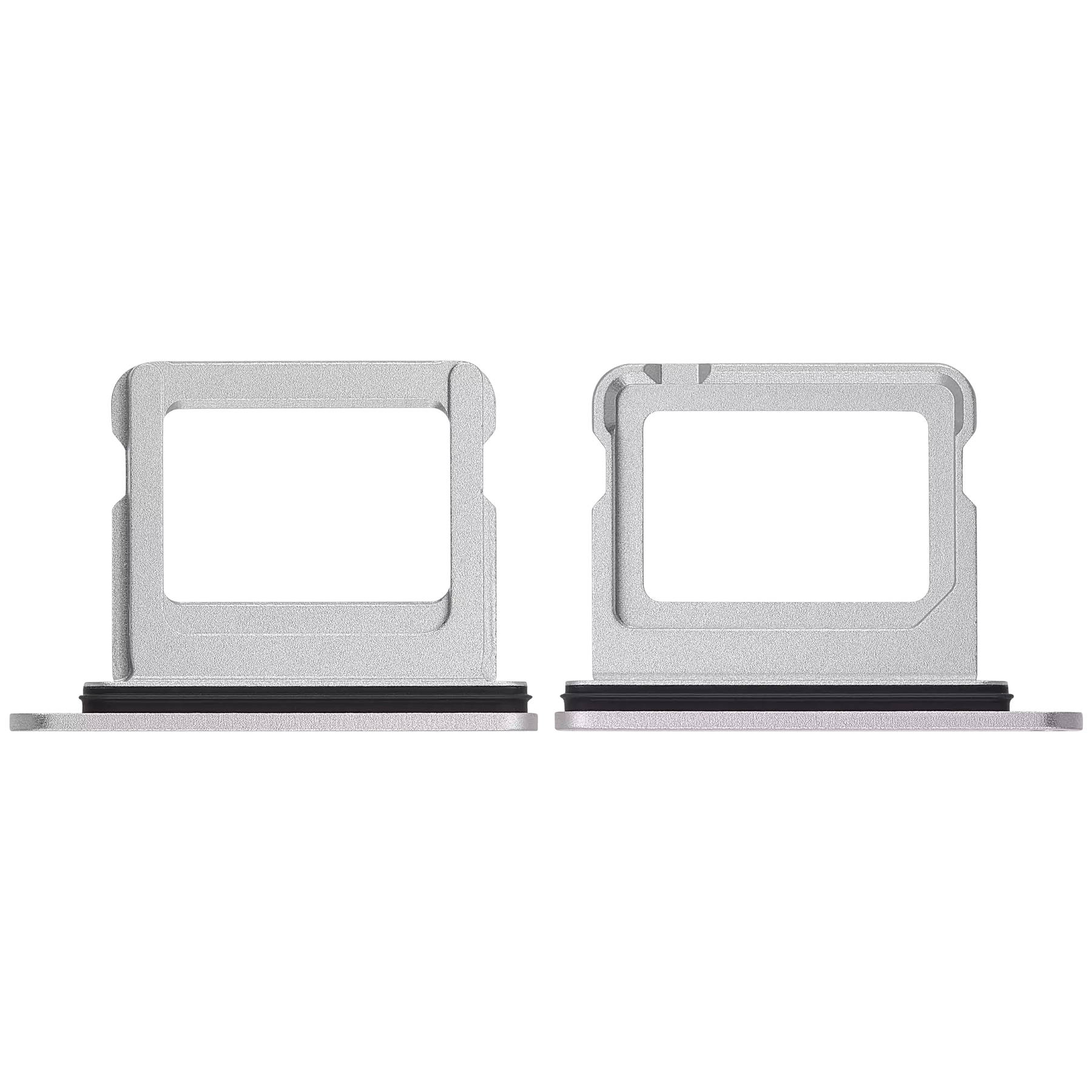 Single Sim Card Tray Compatible For iPhone 16 / 16 Plus (White)